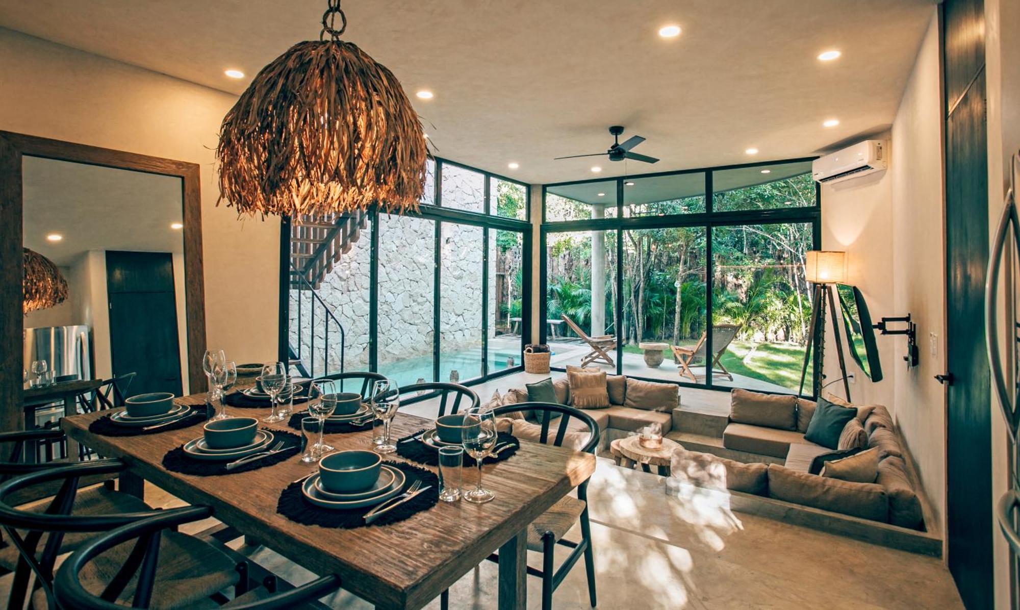 Jungle Boho Villa - Private Pool - Concierge 6B Tulum Zewnętrze zdjęcie